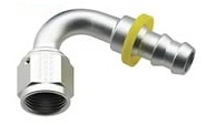 120 DEGREE PUSH-LITE HOSE ENDS, CLEAR
